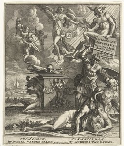 Página de título para: European Mercury Décima Quarta Parte Parte Um, 1703 de Pieter Sluyter