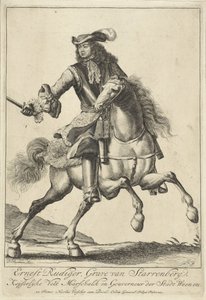 Retrato equestre de Ernst Rüdiger de Starhemberg