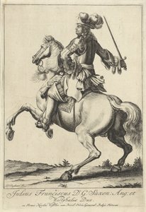 Retrato equestre de Julius Frans van Saxe-Lauenburg