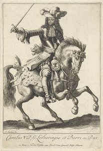 Retrato equestre de Charles V Leopold, Duque de Lorena