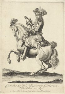 Retrato equestre do Rei Carlos XI da Suécia