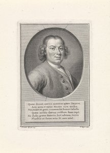 Retrato do compositor Anton Wilhelm Solnitz 1708-1752, c. 1750