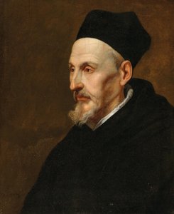 Retrato de Anthonius Triest 1576-1657, bispo de Bruges e Ghent, 1650. de Pieter Thijs