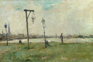 Antuérpia (óleo sobre tela) de Pieter Verhaert