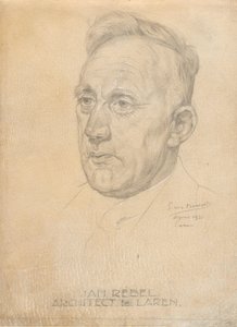 Retrato do arquiteto Jan Rebel de Pieter Willem van Baarsel