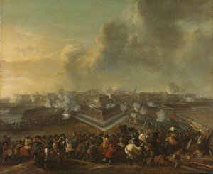 Assalto à Cidade de Coevorden, 30 de Dezembro de 1672 de Pieter Wouwerman