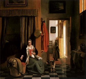 A Mãe, c.1661-63 (óleo sobre tela)