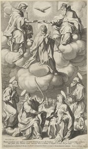 Coroação de Maria de Pieter de Jode (I) (attributed to)
