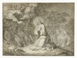 Cristo no Jardim das Oliveiras de Pieter de Jode (I)