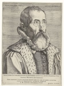 Retrato de Justus Lipsius de Pieter de Jode (I)