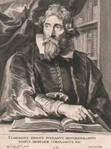 Clarissimus Erycius Puteanus Historiographus, Regius Professor Consiliarius Etc. de Pieter de Jode
