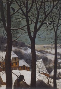 Caçadores na neve de Pieter Bruegel the Elder