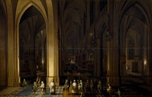 Interior de uma igreja