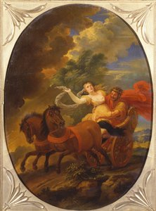 A Violação de Prosérpina (óleo sobre tela)