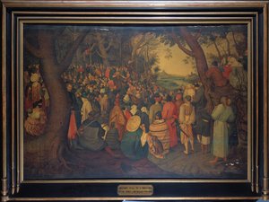 A pregação de São João Batista de Pieter Brueghel the Younger