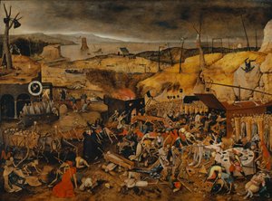 O triunfo da morte, c.1608 de Pieter Brueghel the Younger