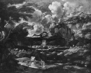 Tobias e o anjo, depois de 1684