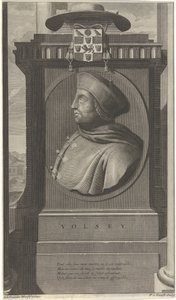 Retrato do Cardeal Wolsey de Pieter van Gunst