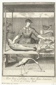 Vendedora de peixe de Pieter van den Berge