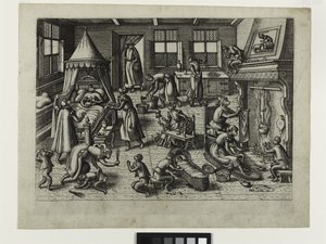 O Viveiro, c.1585 (gravura)