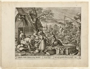 Outono, das Quatro Estações de Pieter van der Heyden