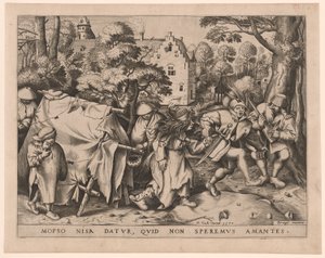 A Noiva Suja, ou O Casamento de Mopsus e Nisa de Pieter van der Heyden