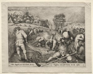 As quatro estações: verão, 1570. de Pieter van der Heyden