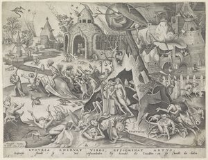 Luxúria
Luxuria (título sobre o objecto)
Os sete pecados mortais (título da série) de Pieter van der Heyden