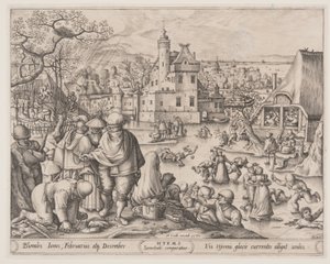 inverno de Pieter van der Heyden