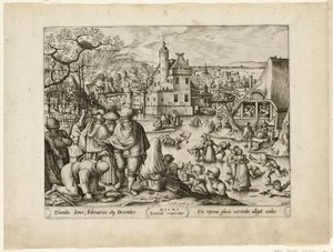 Inverno, de As Quatro Estações de Pieter van der Heyden