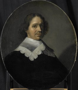 Retrato de Paulus Verschuur, serviu sete mandatos como Burgomestre de Roterdão e também Director da Câmara de Roterdão da Companhia das Índias Orientais, eleito 1651