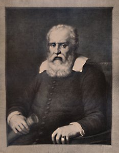 Galileo Galilei , cientista italiano, final do século 18 ou início do século 19 1894 de Pietro Antonio Leone Bettelini