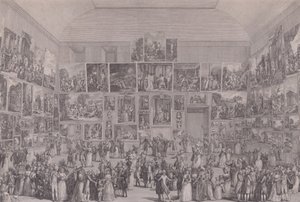 Exposição no Salon du Louvre em 1787.