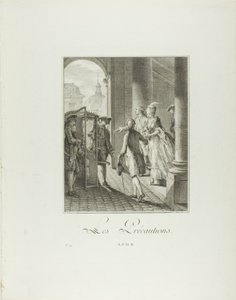 As Precauções, de Monument du Costume Physique et Moral de la fin du Dix-huitième siècle