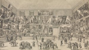Vista do Salão de 1785.