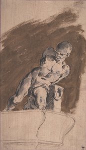 Prisioneiro nu acorrentado, depois de Pietro Tacca, 1729-1804.