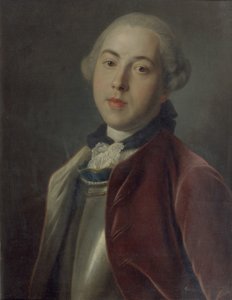 Retrato do conde Alexander Mikhaylovich Golitsyn de Pietro Antonio Rotari