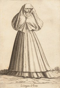 La Cortigiana de Roma Courtesan, ca. 1580. de Pietro Bertelli.