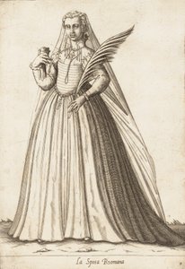 The Roman Bride, ca. 1580. de Pietro Bertelli.