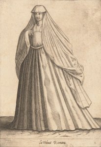 A Viúva Romana, ca. 1580. de Pietro Bertelli.