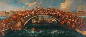 Ponte dei Pugni em Veneza.