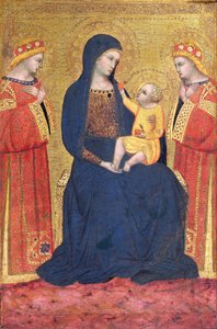 Madonna e criança de Pietro Lorenzetti