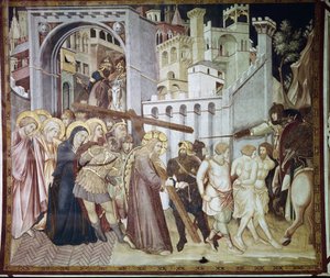 Paixão de Cristo - Fresco de Pietro Lorenzetti (1280-1348)