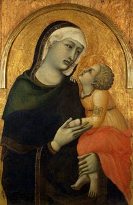 Pietro Lorenzetti - Madonna com criança - Google Art Project (27822073) de Pietro Lorenzetti