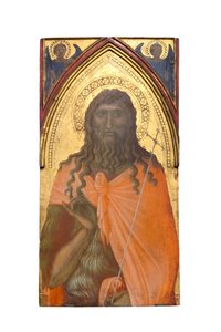 S. João Baptista, c.1329 de Pietro Lorenzetti