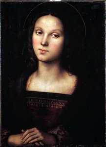 Retrato de Santa Maria Madalena - Pintura, ca. 1500