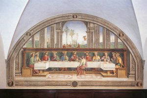 A Última Ceia de Pietro Perugino