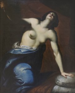 Lucrécia, c.1650-75 (óleo sobre tela) de Pietro Ricchi