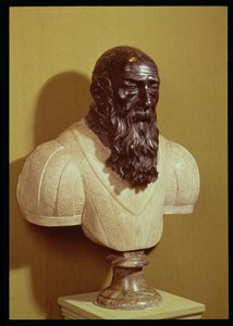 Retrato de busto de Jean de Bolonha (c.1529-1608) 1608 (bronze e mármore)