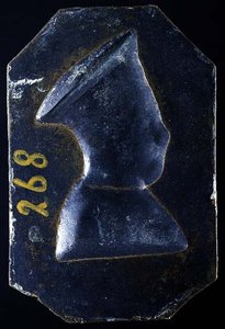 Placa de Ludovico Gonzaga (1441-1478) (verso) (bronze) (para recto ver 122328) de Pietro Tafano